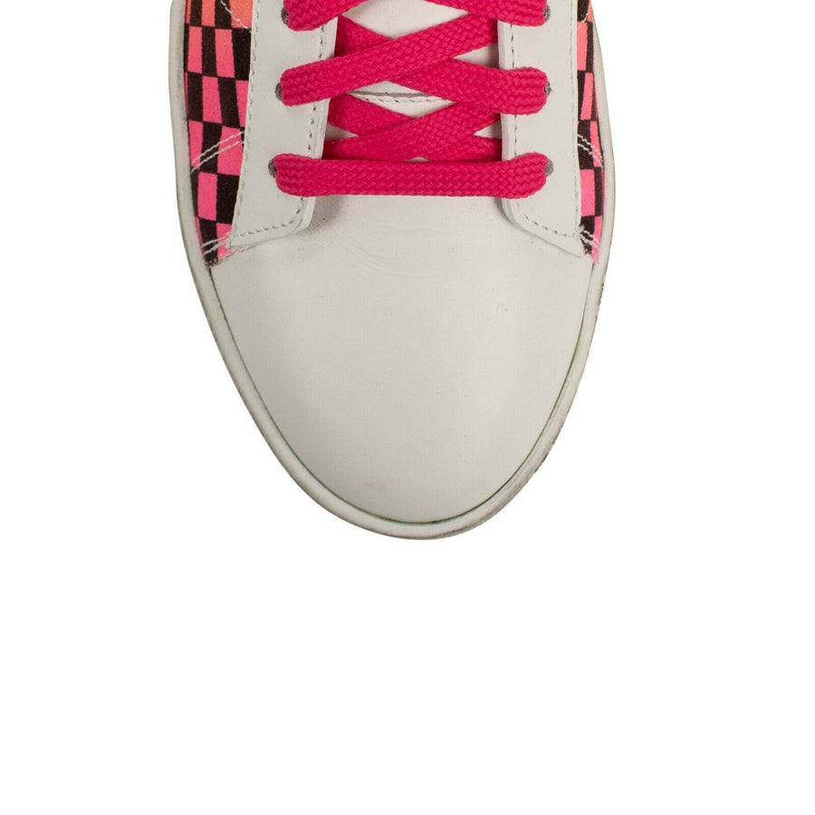 Viper Rainbow Check Low-Top Sneakers