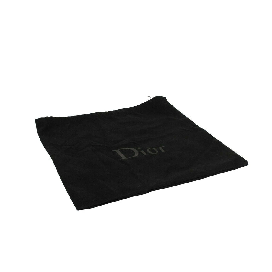 Logo Saddle Pouch Bag - Black