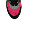 Technical Knit 'B22' Low-Top Sneakers - Black And Pink