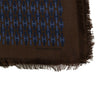 Cashmere Blend H Logo Pattern 140CM Shawl Scarf - Brown