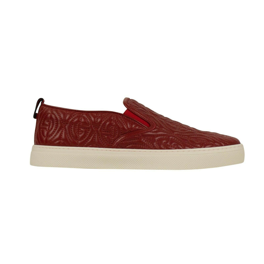 Dublin G Rhombus Slip On Sneakers - Red