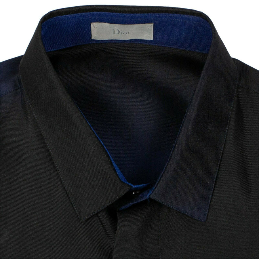 Abielle Woven Dress Shirt - Blue