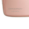 Animal Embossed Patchwork Square Wallet - Pink