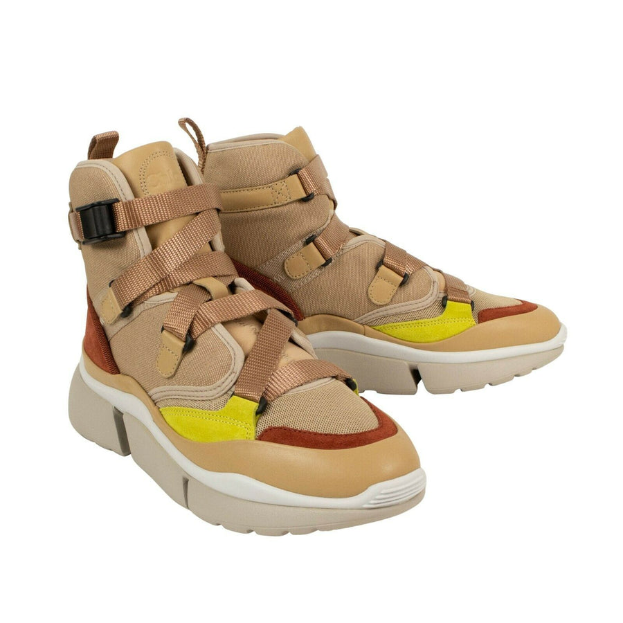 Suede 'Sonnie' High-Top Sneakers - Maple Pink