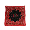 Bandana Scarf - Red And Black