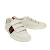 Men's Ace Velcro Leather Sneakers - White