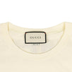 Men's Maison De l'Amour Sequin Logo Cotton T-Shirt - Off White