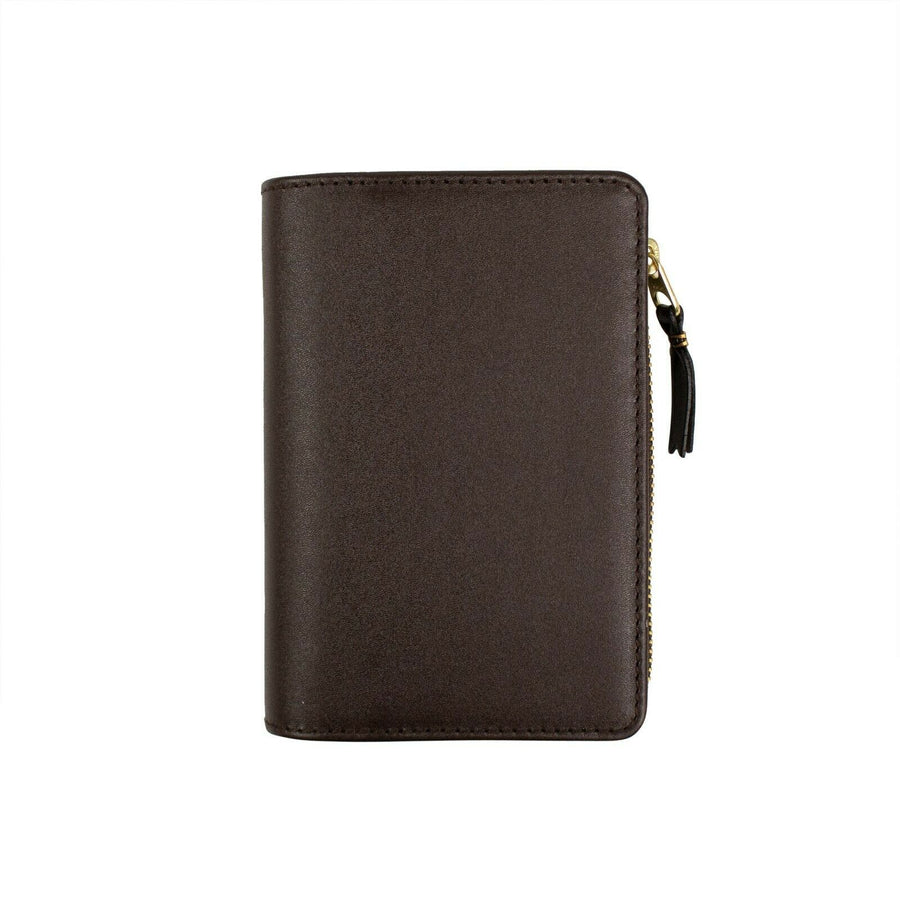 Leather Organizer Wallet - Brown