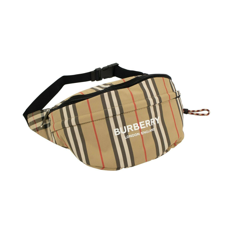 Signature Plaid Convertible Bum Bag Backpack - Beige