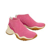 High Tech Jacquard Mid-Top Sneakers - Pink