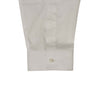 Cotton 'Duke' With Snake Button Down Dress Shirt - White