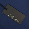 Z ZEGNA Solid Wool Two Button Suit - Navy Blue