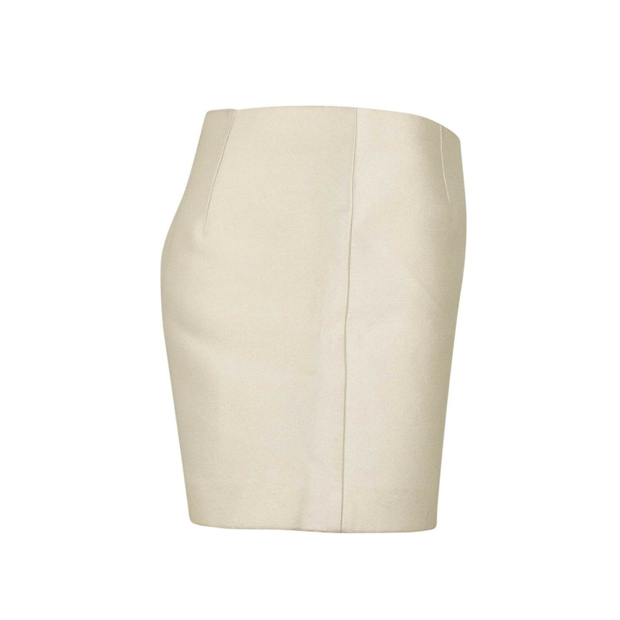 Polyester Blend Shorts - Ivory