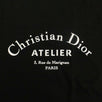 Cotton 'Christian Dior Atelier' T-Shirt - Black