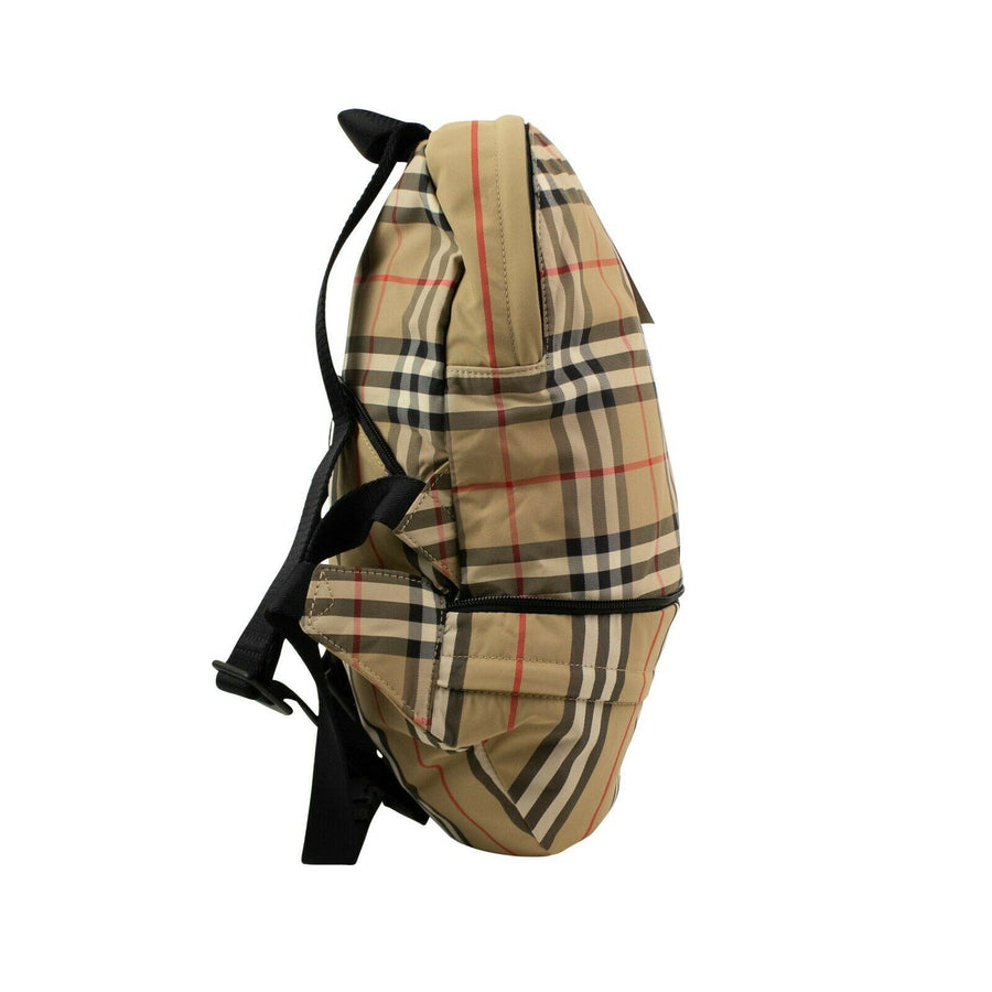 Signature Plaid Convertible Bum Bag Backpack - Beige