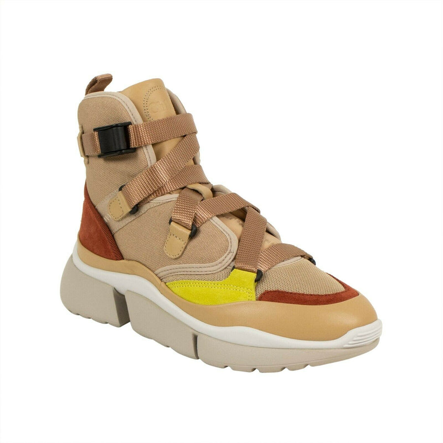 Suede 'Sonnie' High-Top Sneakers - Maple Pink