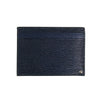 'Revival' Gancini Sliding Card Wallet - Navy Blue