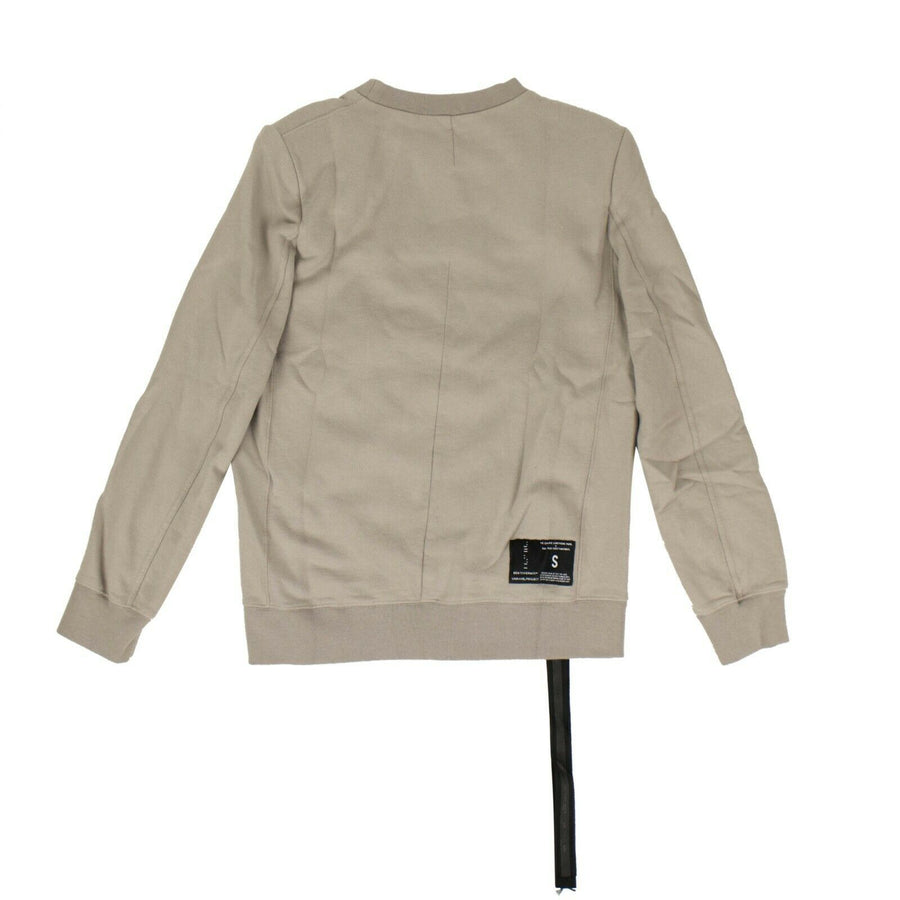 Cotton Crew-Neck Sweater - Taupe