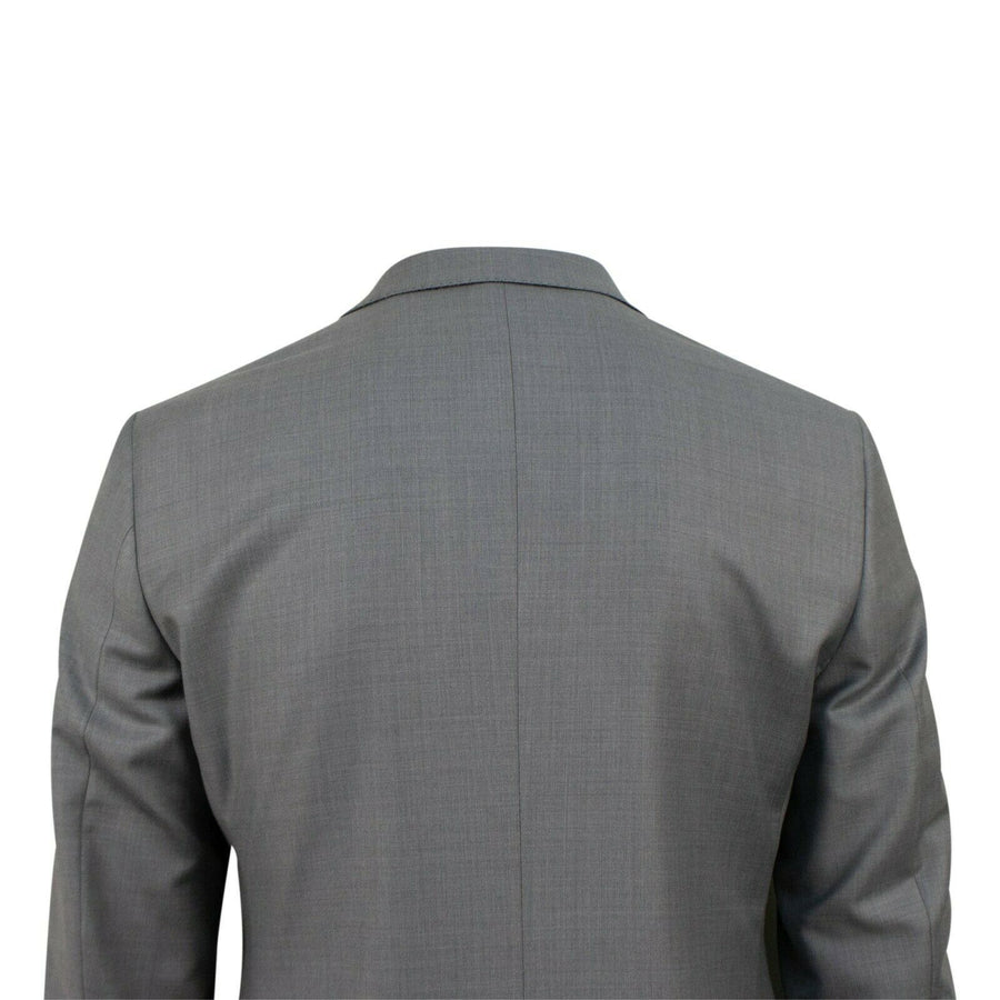 ERMENGILDO ZEGNA SU MISURA Wool Two Button Suit - Gray