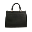 Gucci Zumi Grainy Leather Medium Top Handle Handbag - Black