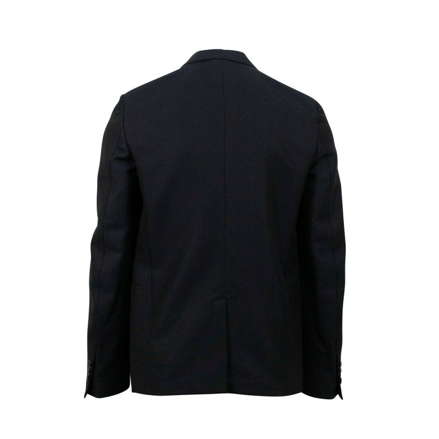 2 Button Wool Blend Suit - Navy Blue