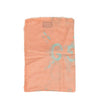 Logo 'Ghost' Printed Shawl Scarf - Pink