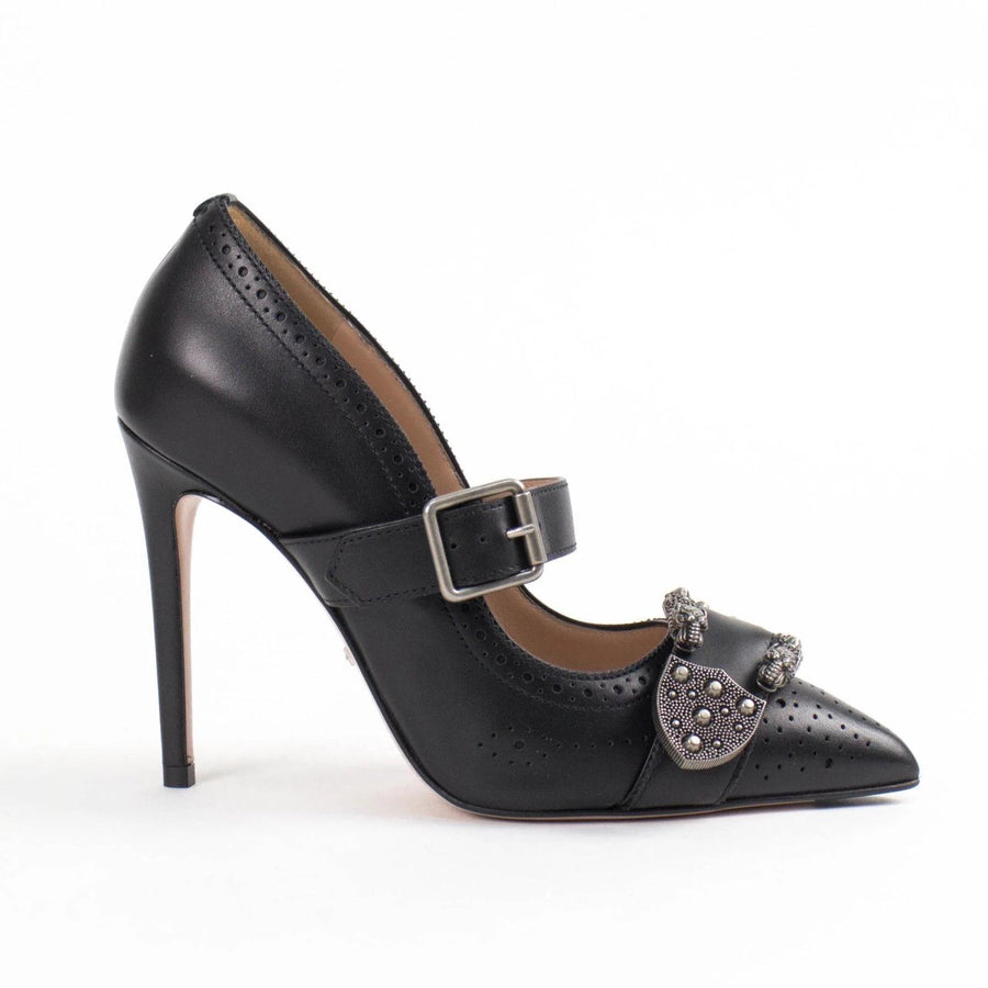 Women's Dionysus Buckle Mary Jane Pump - Black