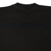 Black Cotton Logo Short Sleeve Crewneck T-Shirt