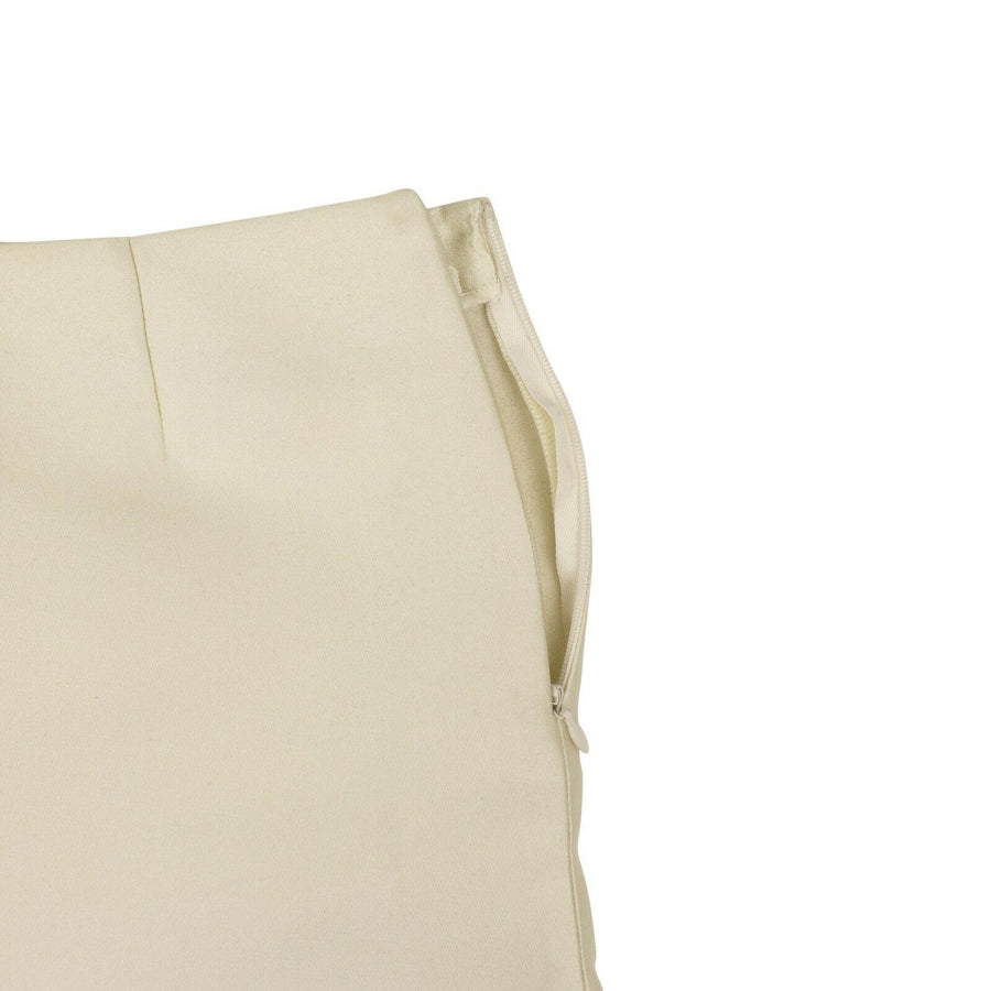 Polyester Blend Shorts - Ivory