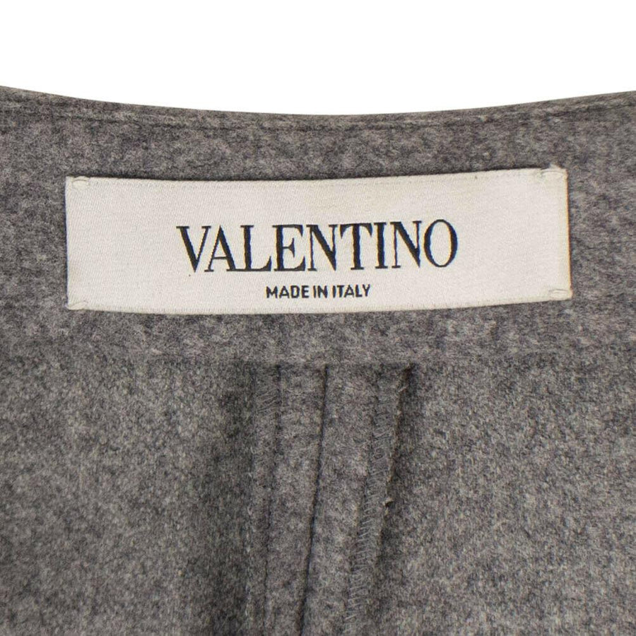 Wool Wide Leg Shorts - Heather Gray