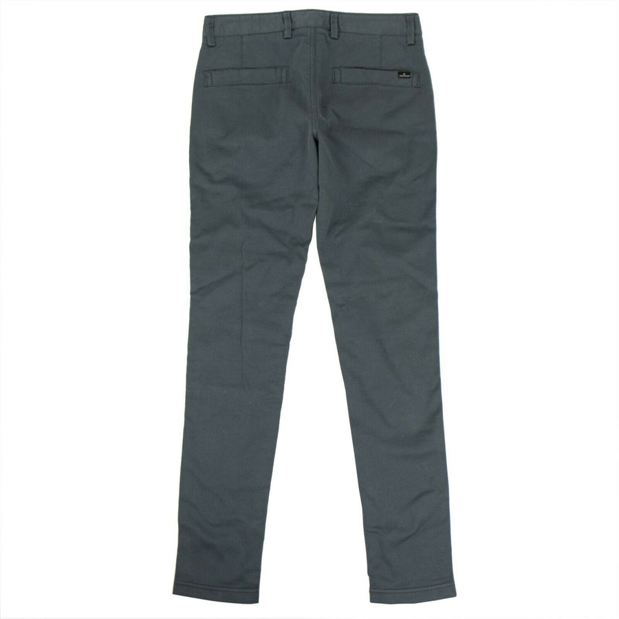 Slim Fit Chino Pants - Teal Blue