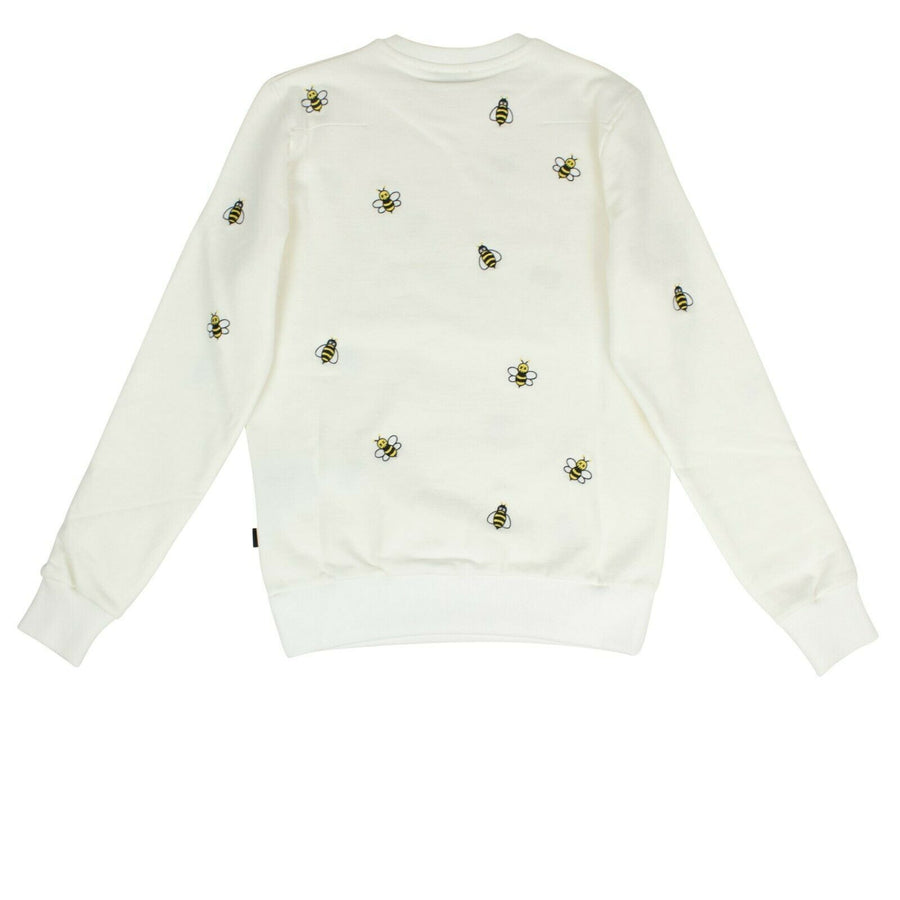 Dior X Kaws Bees Crew Neck Pullover Sweater - Off White