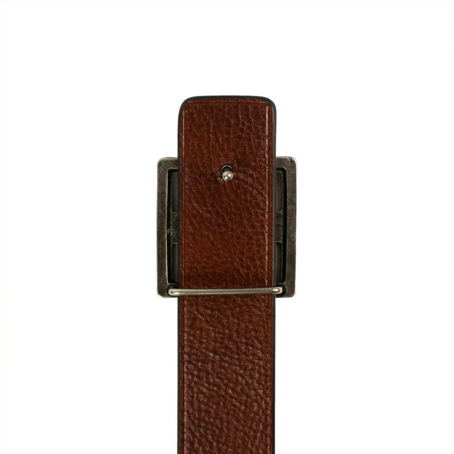 Leather Reversible 4G Buckle Belt - Black/Brown