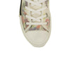 Canvas 'B23' Flowers High-Top Sneakers -White