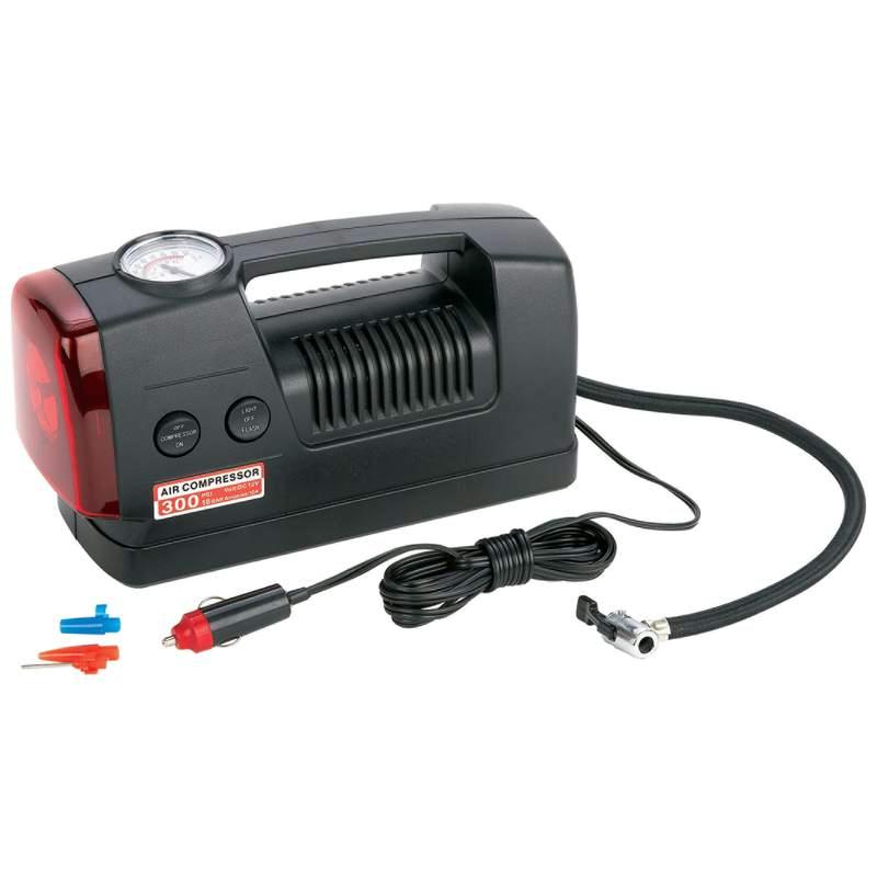 Maxam¬Æ 3-in-1 300psi Air Compressor and Flashlight