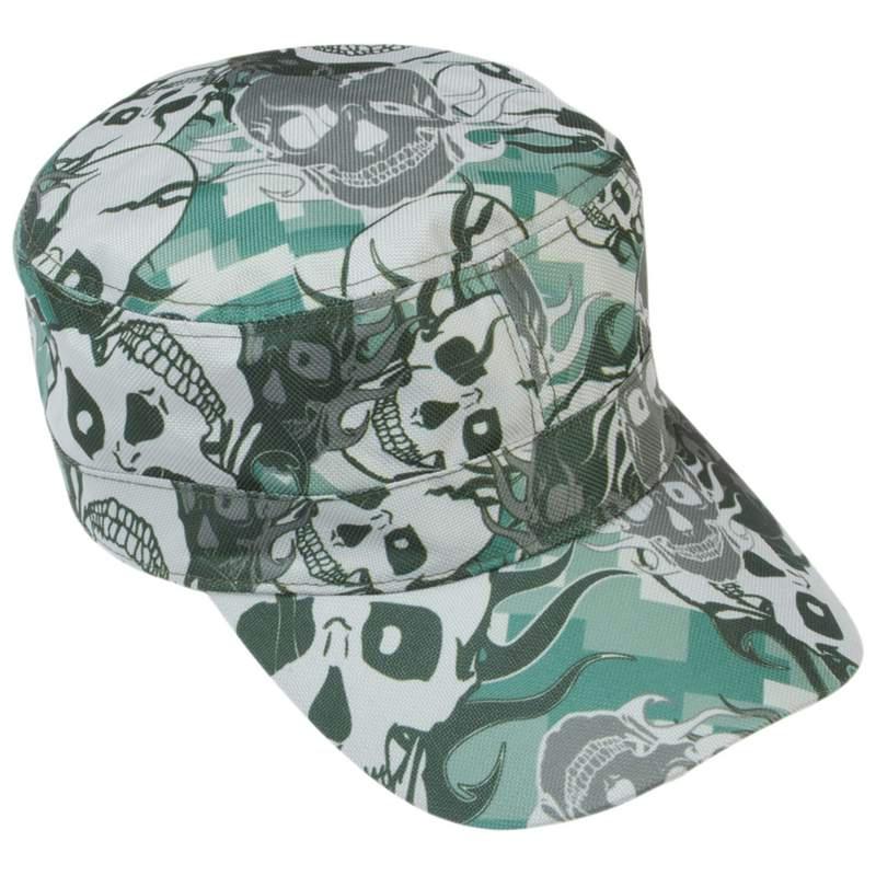 Casual Outfitters Grey Skull Camo Design Cap