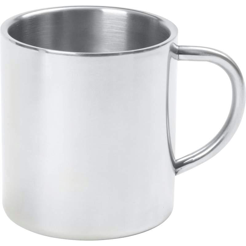 Maxam¬Æ 15oz Double Wall Stainless Steel Coffee Cup 