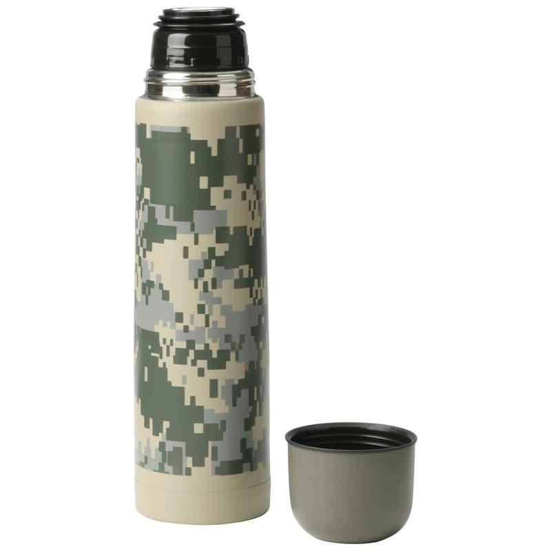 Maxam¬Æ 25oz (.74L) Double Wall Bottle with Digital Camo