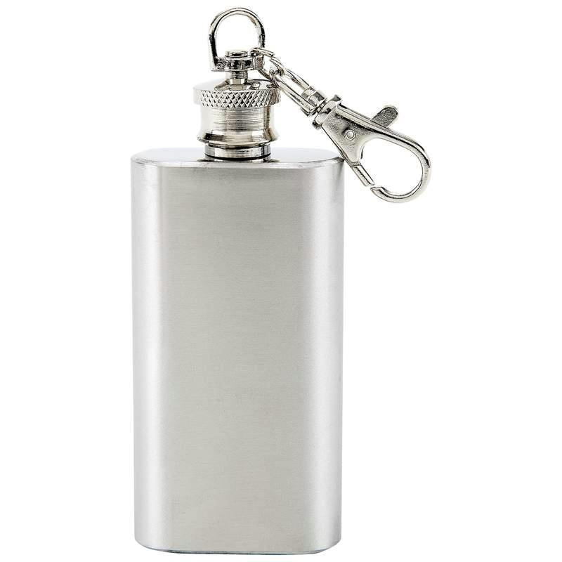 Maxam¬Æ 2oz Stainless Steel Keychain Flask