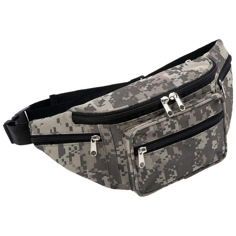 Extreme Pak Digital Camo Water-Repellent Waist Bag