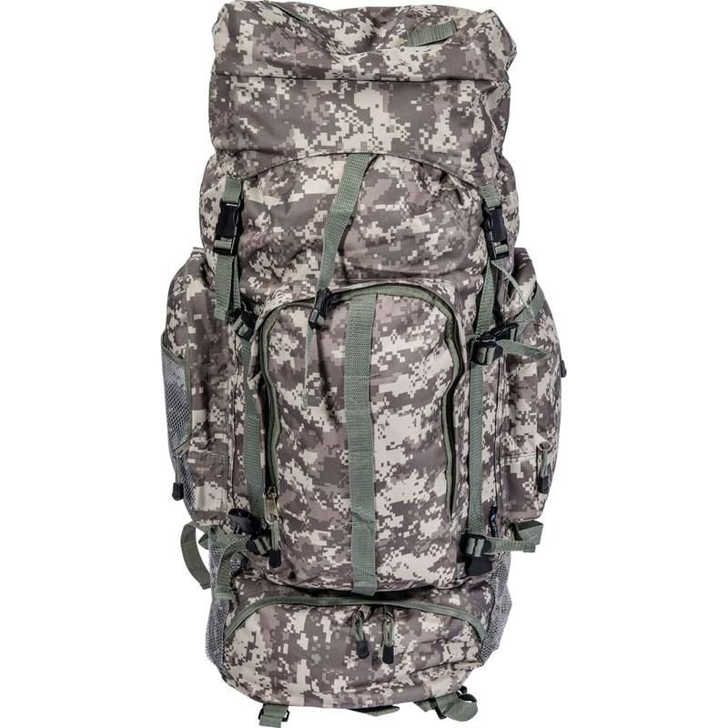 Extreme Pak Digital Camo Water-Resistant, Heavy-Duty Mountaineer's Backpack