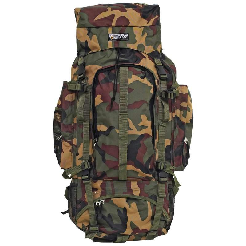 Extreme Pak Invisible¬Æ Pattern Camouflage Water-Resistant, Heavy-Duty Mountaineer's Backpack