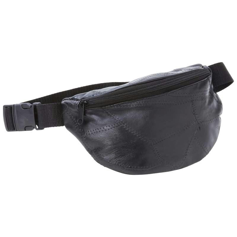 Embassy Italian Stone Design Genuine Leather Waist Bag