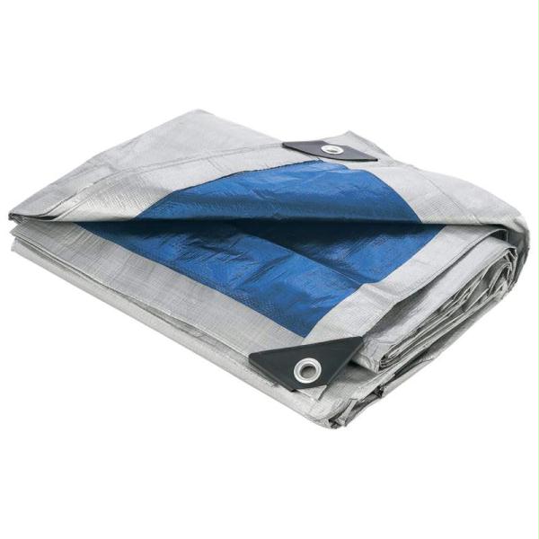 Maxam 10' x 12' All-Purpose Tarp (Hemmed Size 94 x 116)