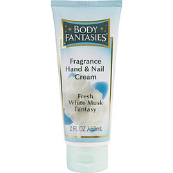 Body Fantasies Fresh White Musk By Body Fantasies Hand & Nail Cream 2 Oz