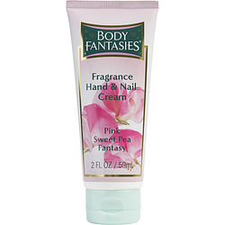 Body Fantasies Pink Sweet Pea By Body Fantasies Hand & Nail Cream 2 Oz