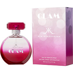 Kim Kardashian Glam By Kim Kardashian Eau De Parfum Spray 3.4 Oz (new Packaging)