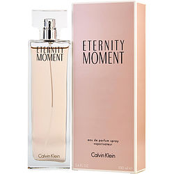 Eternity Moment By Calvin Klein Eau De Parfum Spray 3.4 Oz