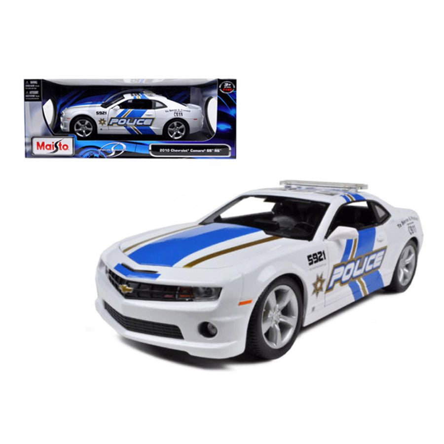 2010 Chevrolet Camaro Rs Ss Police 1/18 Diecast Model Car By Maisto 31161