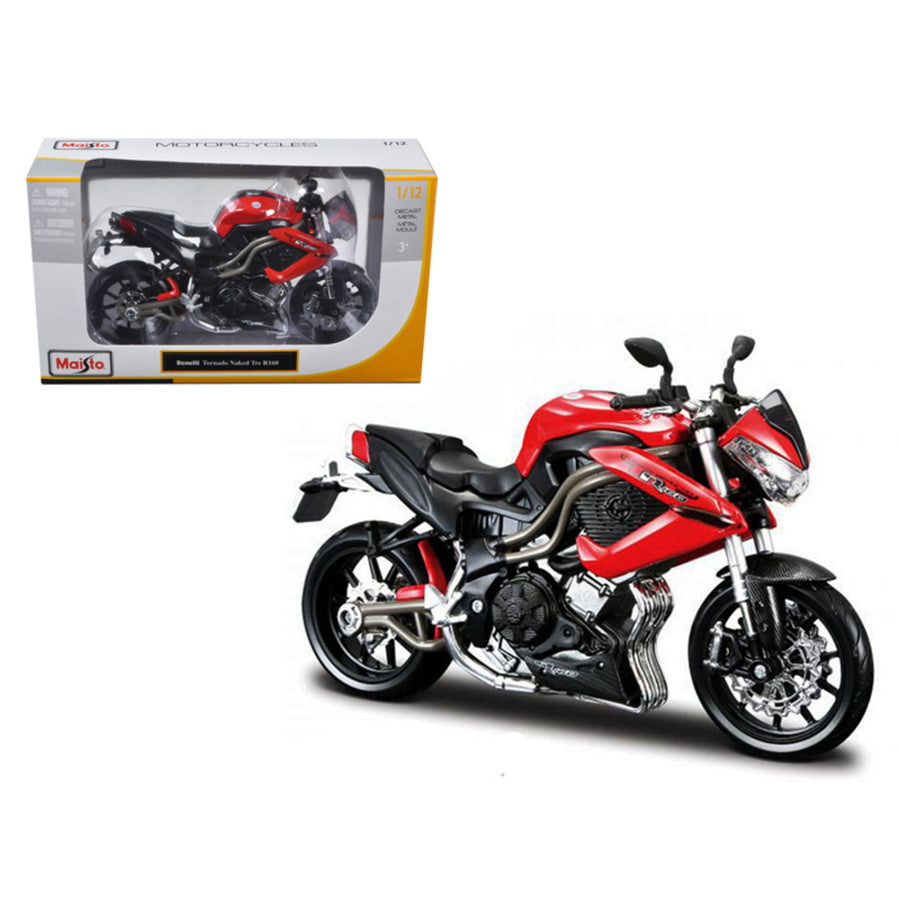 Benelli Tornado Naked Tre R160 Bike 1/12 Motorcycle By Maisto 31195